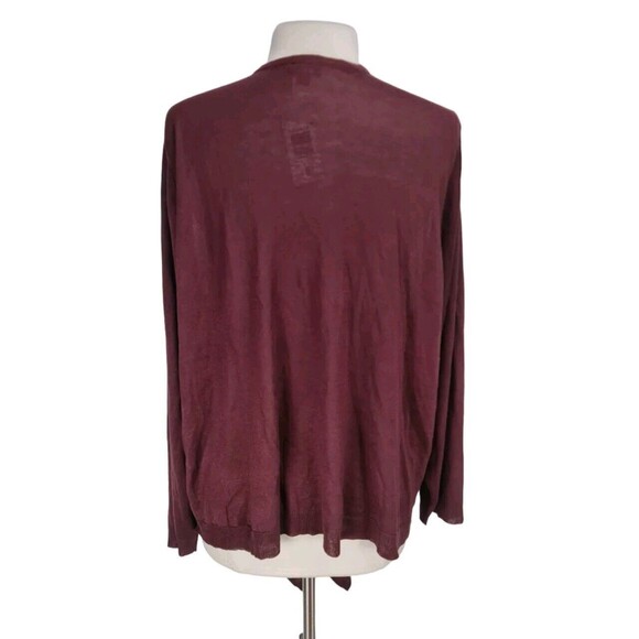 TORRID Womens Open Front Cardigan Plus Size 5X Light Weight Hight Low Hem 325A - Picture 3 of 7